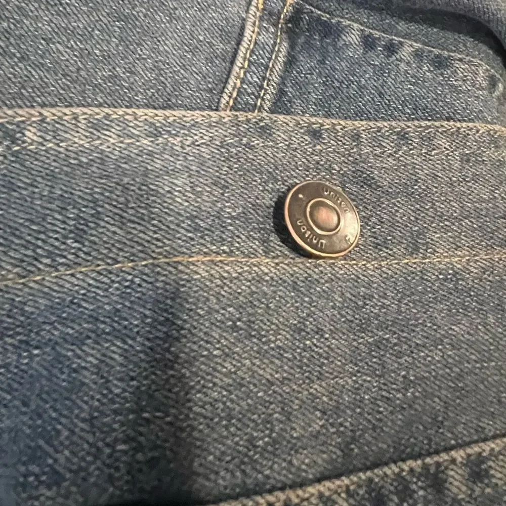 Unison Max Men's Denim Chorecoat Jacket  size XL - Picture 8 of 8